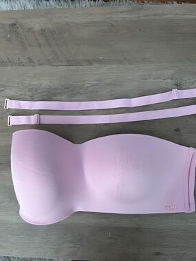 SKIMS Light Pink Strapless Seamless Bandeau